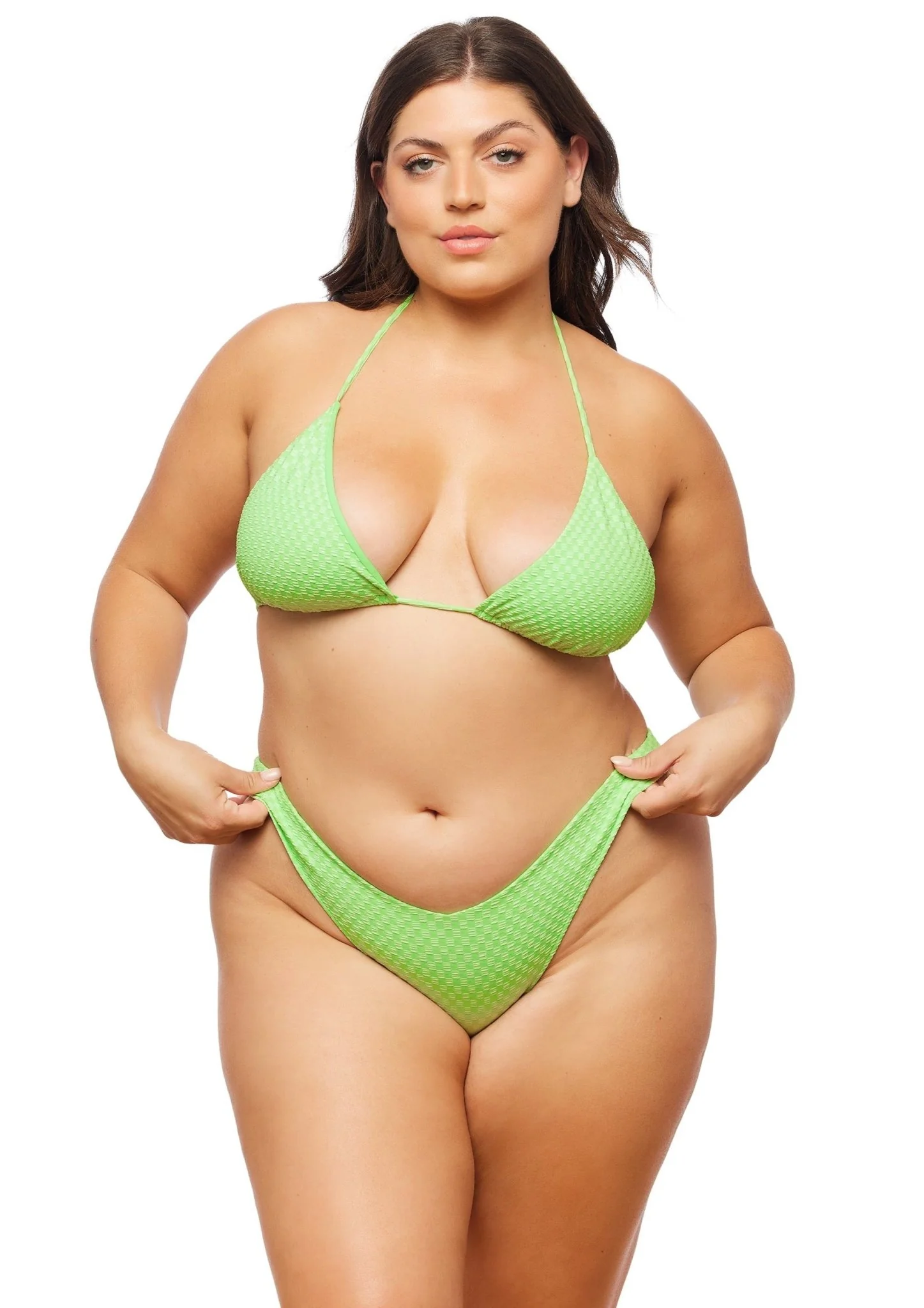 Rio Bottom - Lime Green Check - Image 6