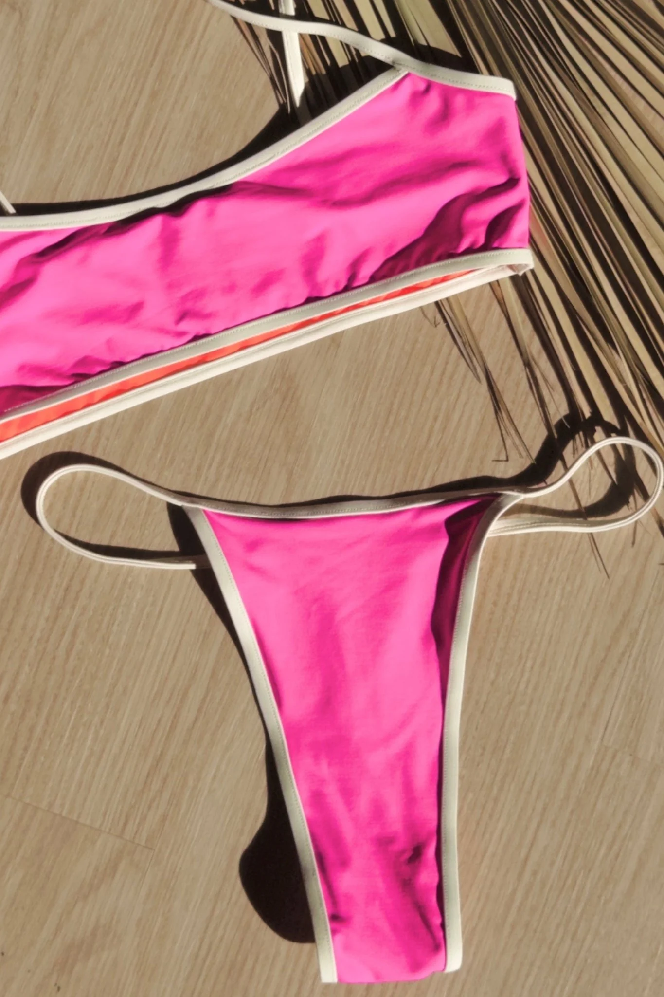 Lahaina Bottom - Pink Orange Reversible - Image 3