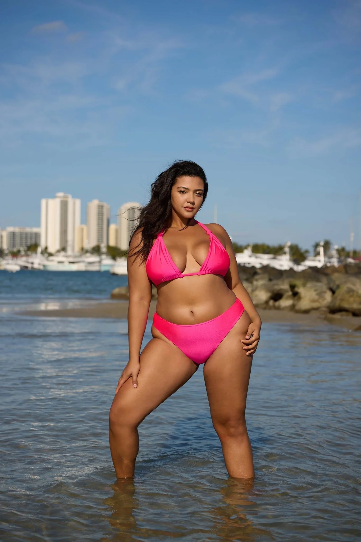 Lagos Top - Pink Shine - Image 2