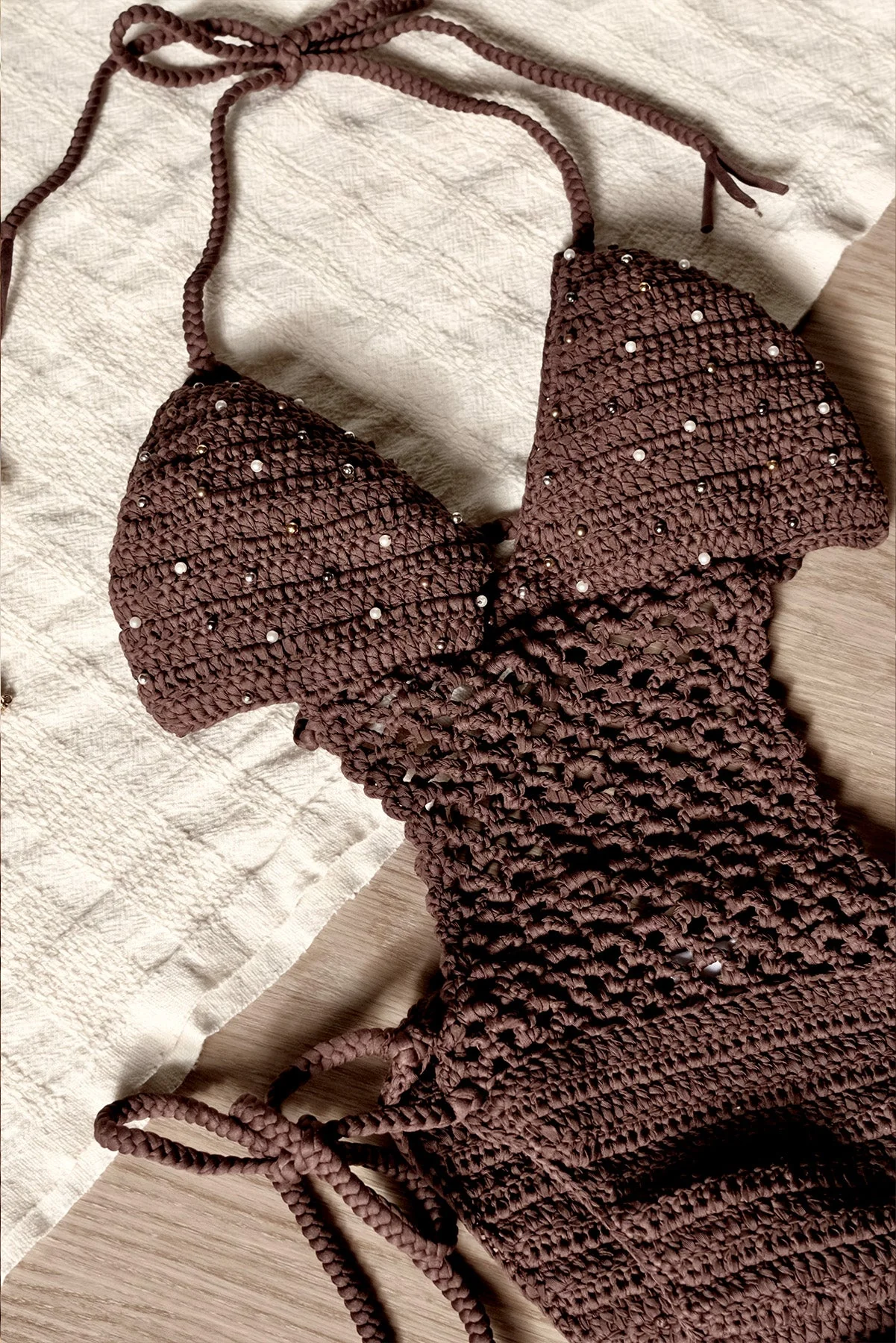 Sayulita One Piece - Mixed Metal Brown - Image 2