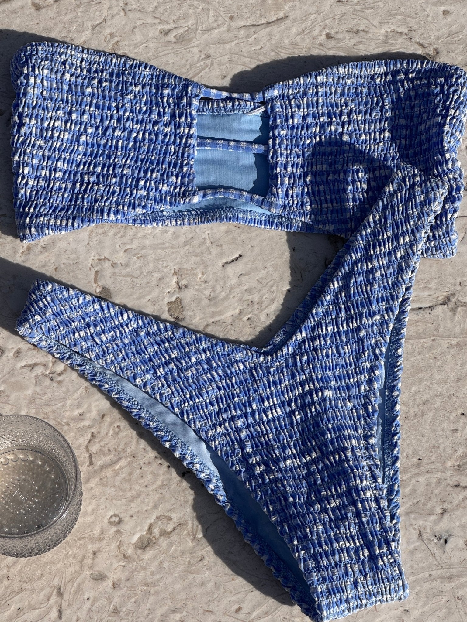 Vegas Top - Blue Gingham - Image 7